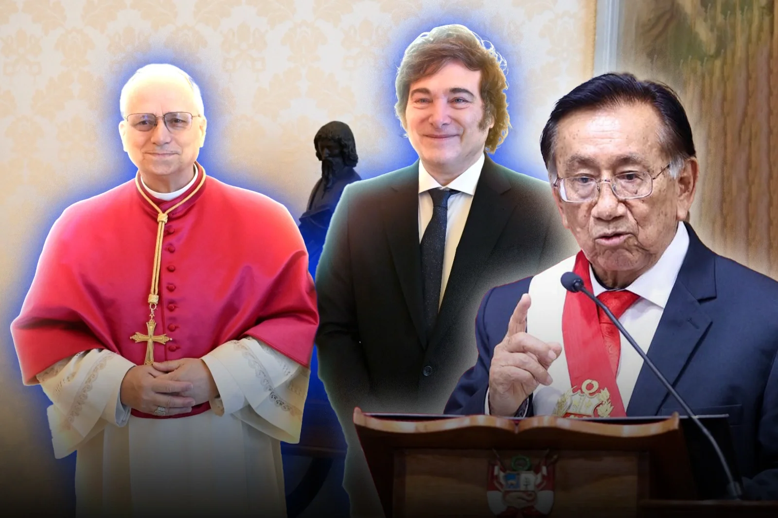 The interim president of Peru stated that Pope Leo XIV will visit Argentina