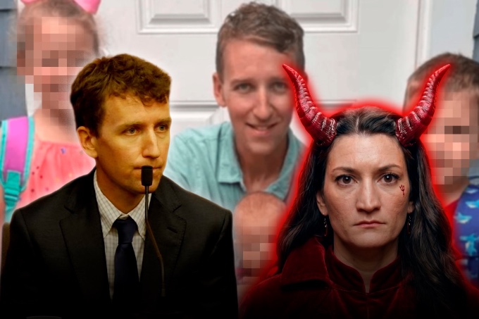 Normal people raised over 1 million USD for the father of the three children murdered by their feminist mother