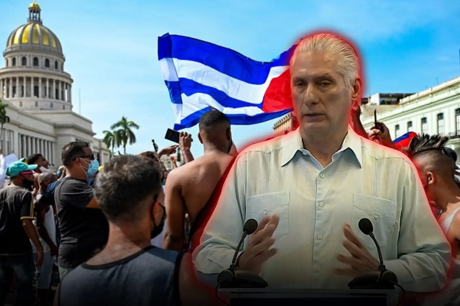 Protests against the communist Díaz-Canel erupted in Cuba following massive blackouts