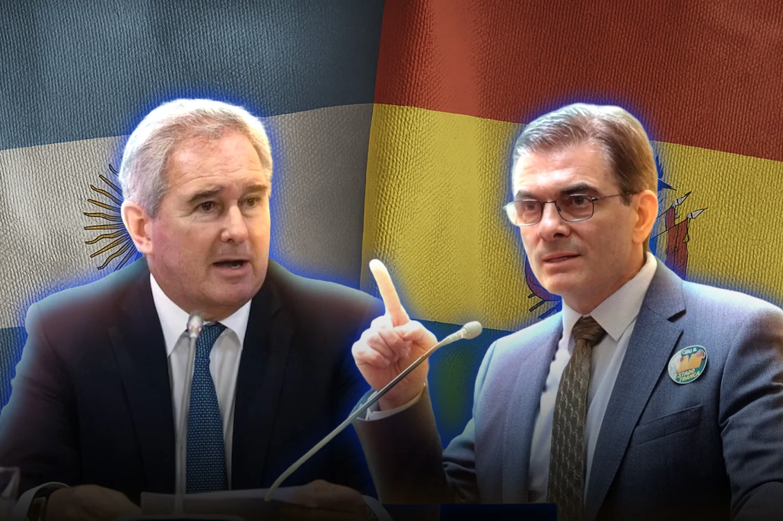 El canciller Pablo Quirno reafirmó el respaldo argentino a la Bolivia de Rodrigo Paz