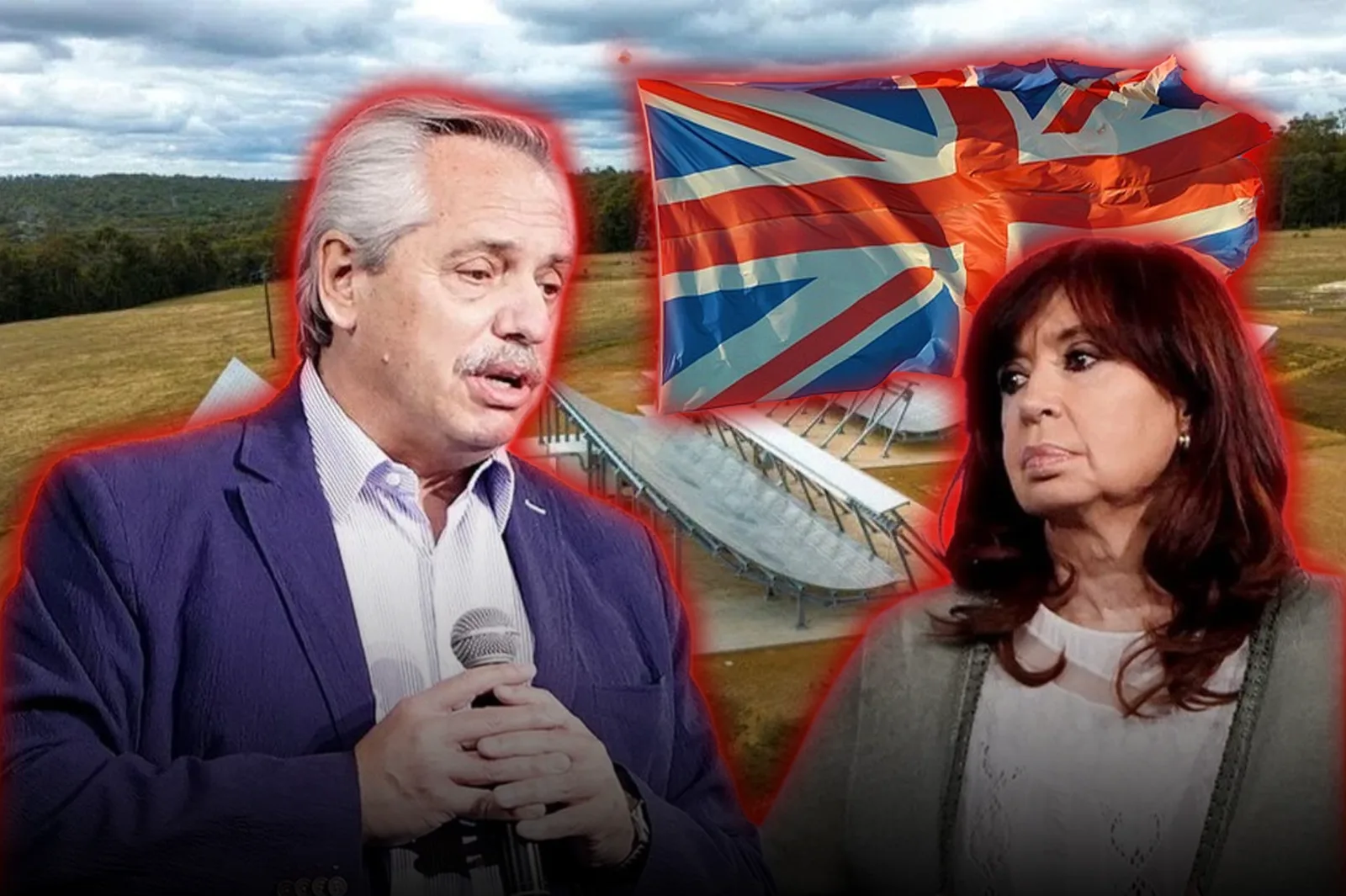 El día en que Alberto y Cristina autorizaron la instalación de un radar británico en el sur del país