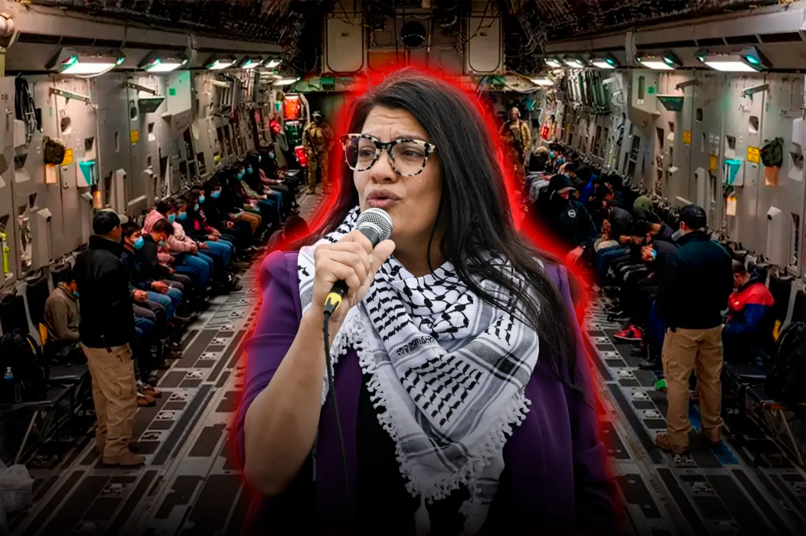 Communist Congresswoman Rashida Tlaib promotes a disastrous law to limit ICE's access to passenger data