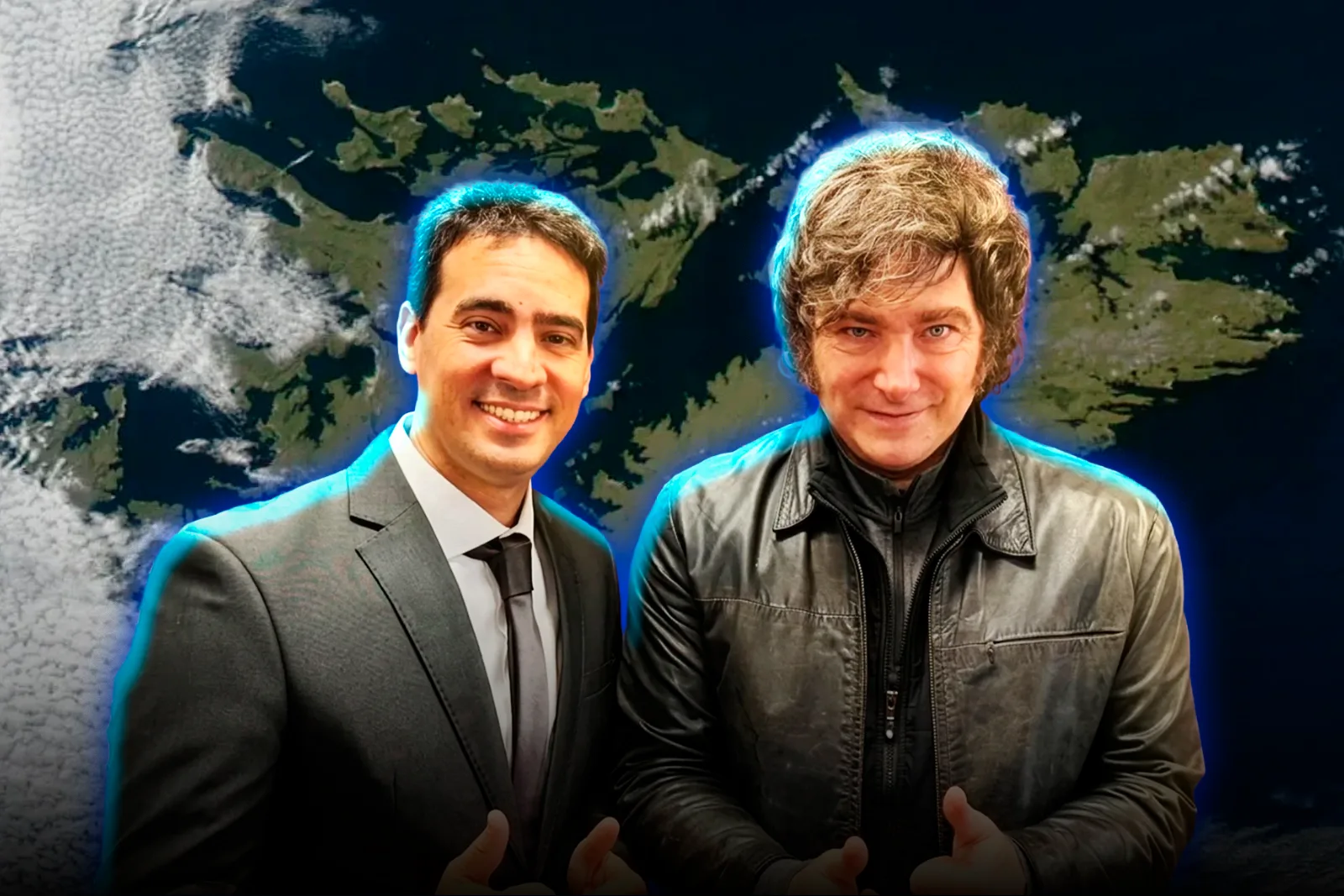 Javier Milei and Adrián Ravier
