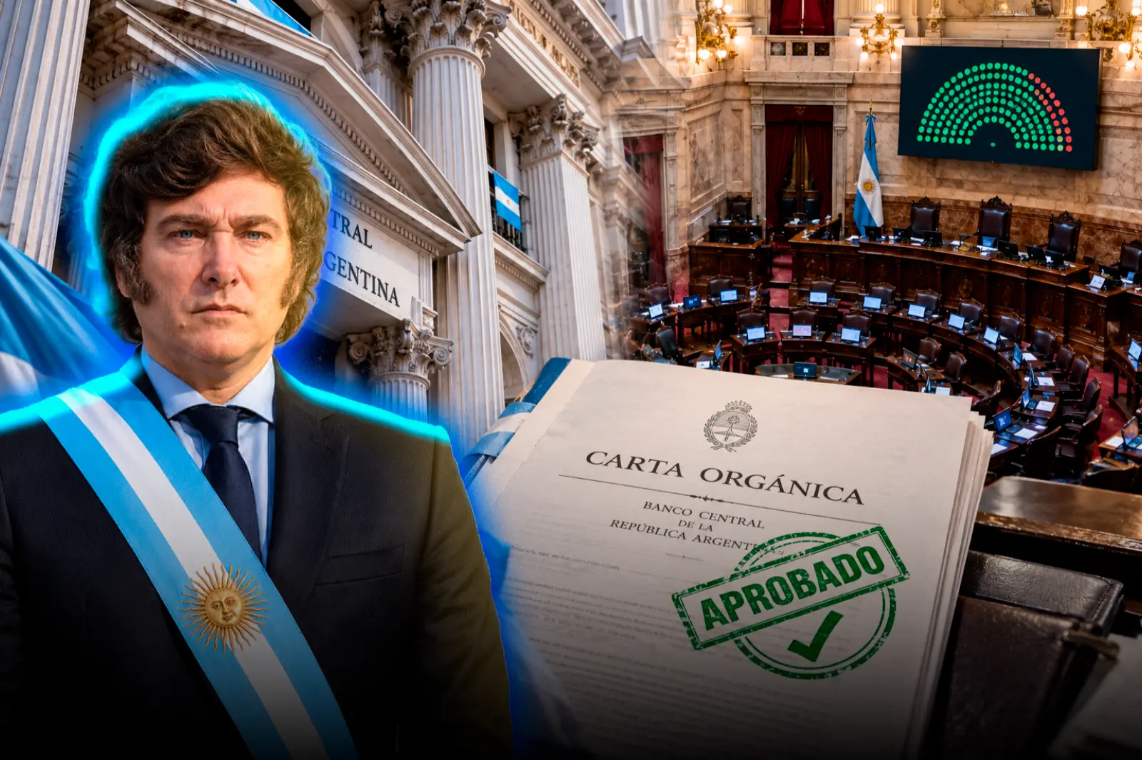 El Senado aprobó la reforma de la Carta Orgánica del Banco Central impusada por Milei