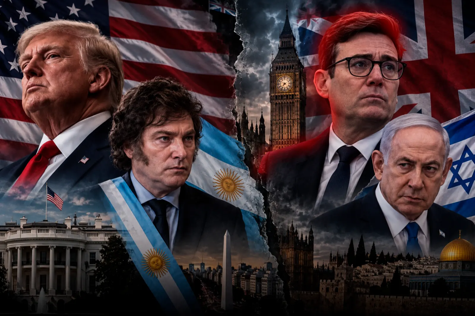 The relationship between the US and the UK at its worst: the Labour government attacks both Milei and Israel at the same time