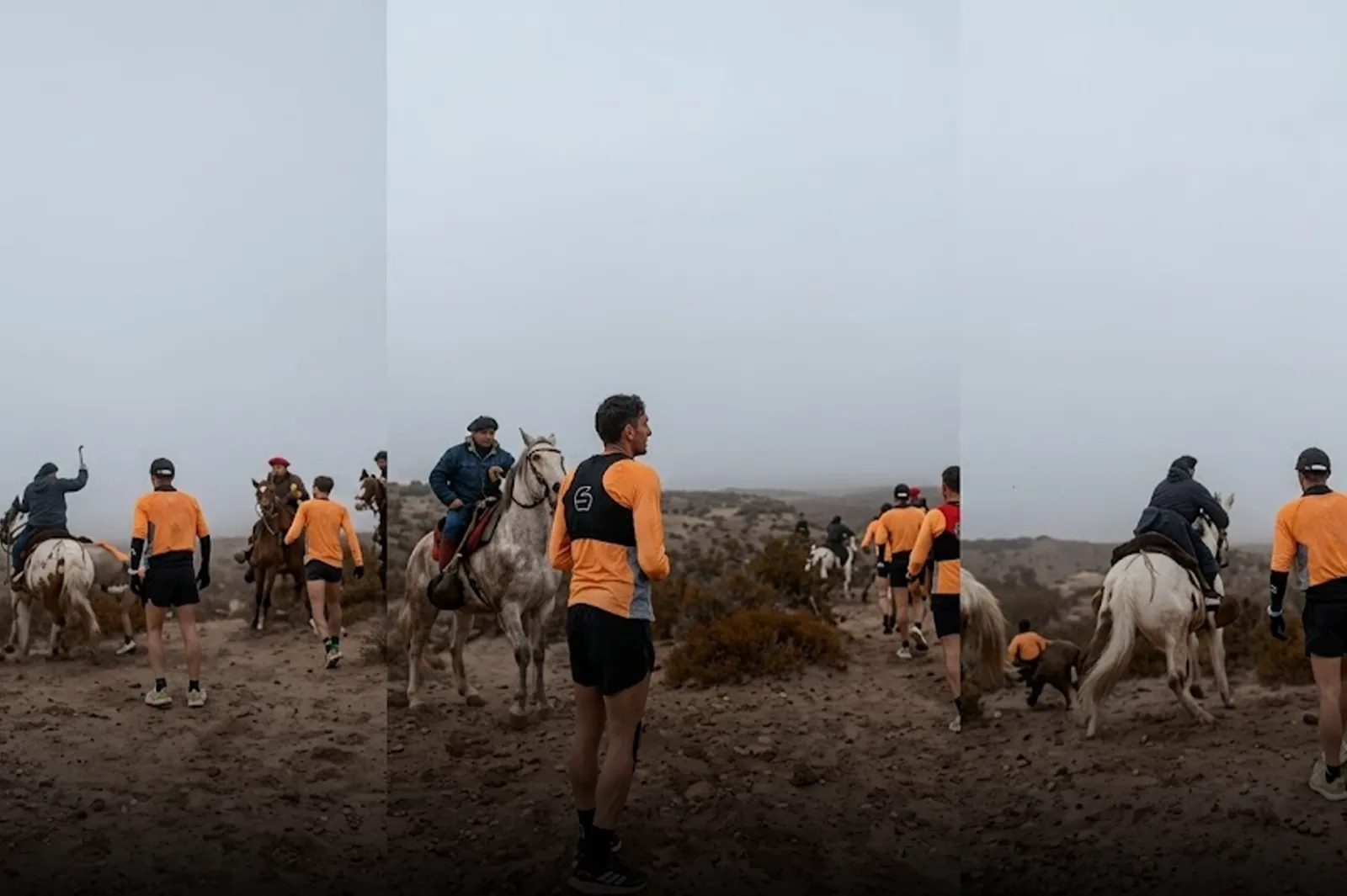 Mapuches attacked runners during a competition and reported that the circuit crossed "community territory"