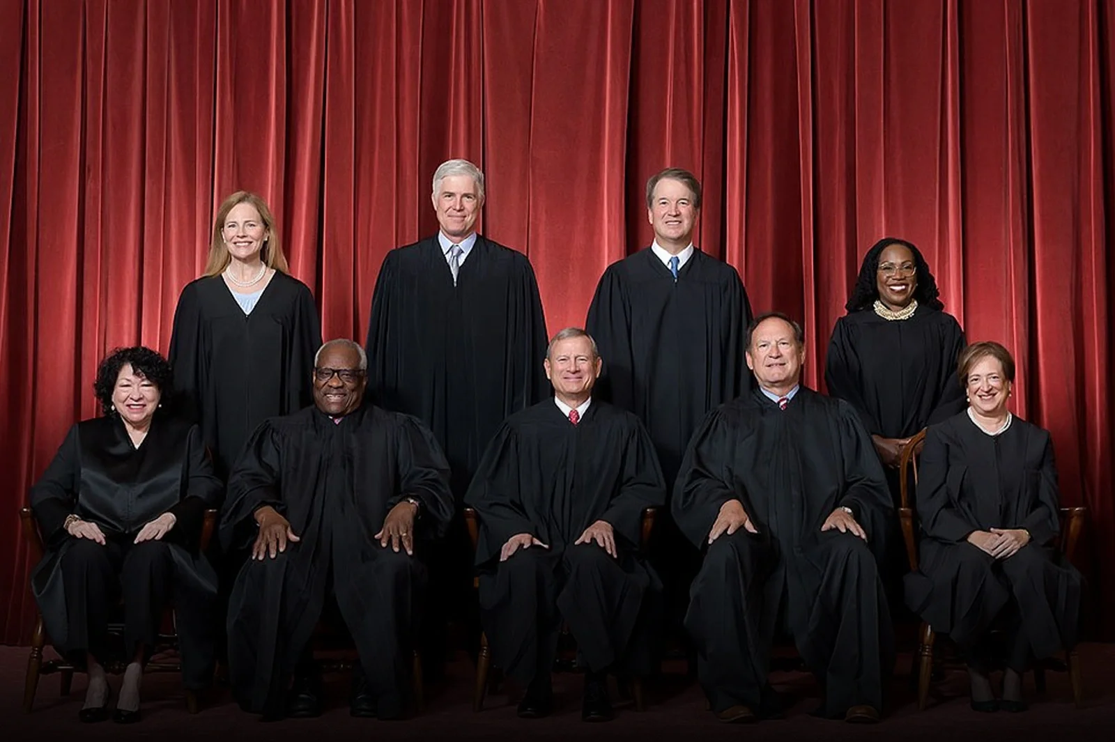 The police responded to the home of a conservative Supreme Court judge after calls about threats.