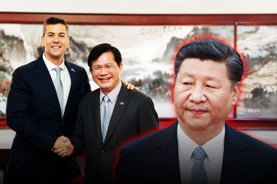 El régimen de Xi Jinping se enojó por la visita de Santiago Peña a Taiwán y criticó al gobierno paraguayo