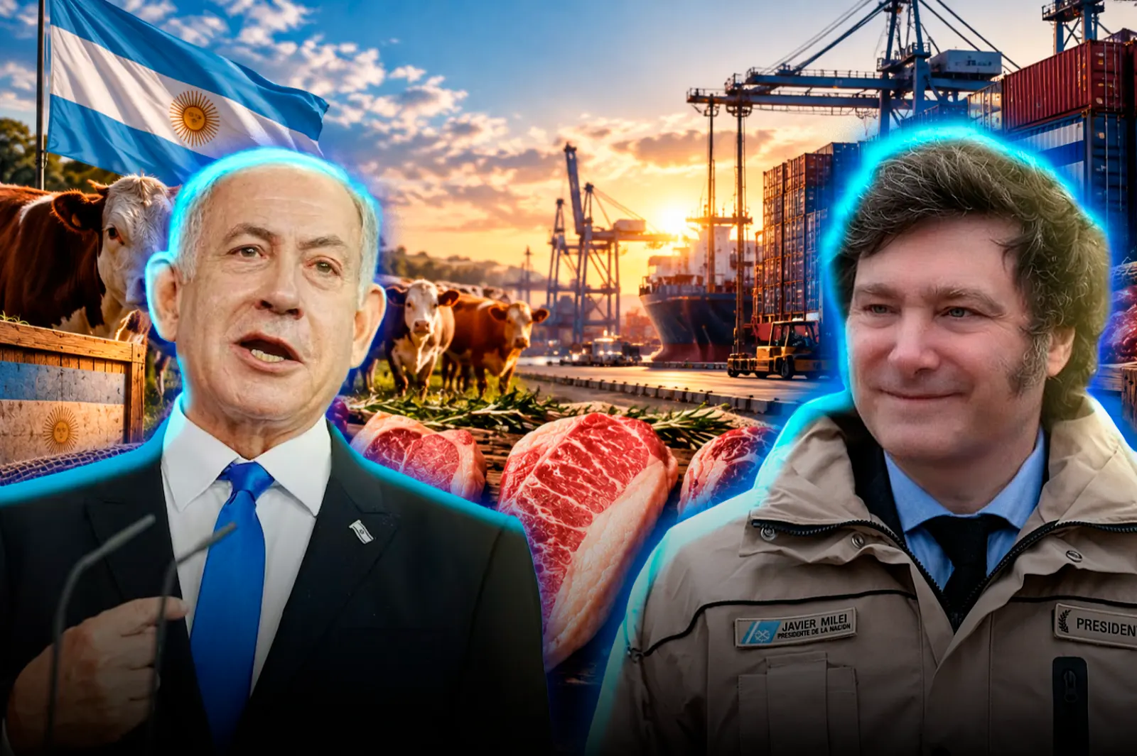El Gobierno de Milei organiza la Semana de la Carne en Israel con frigoríficos argentinos