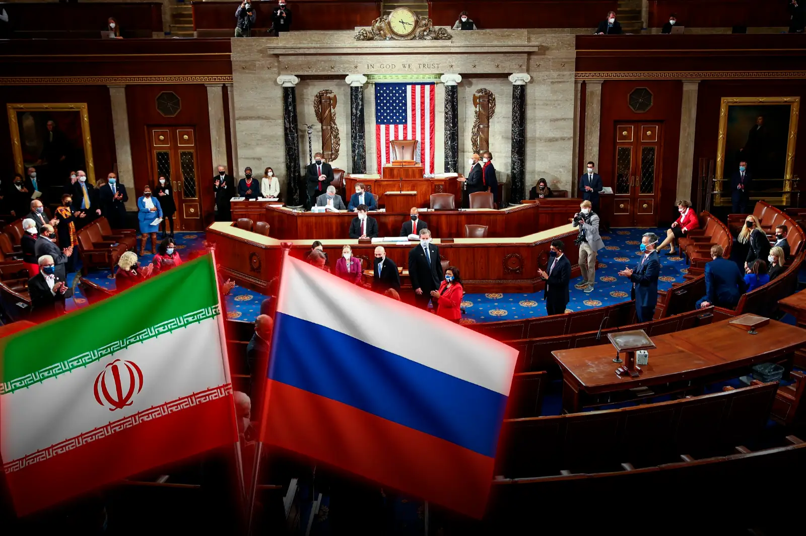 The US Senate approved a bill that tightens sanctions against Russia and Iran