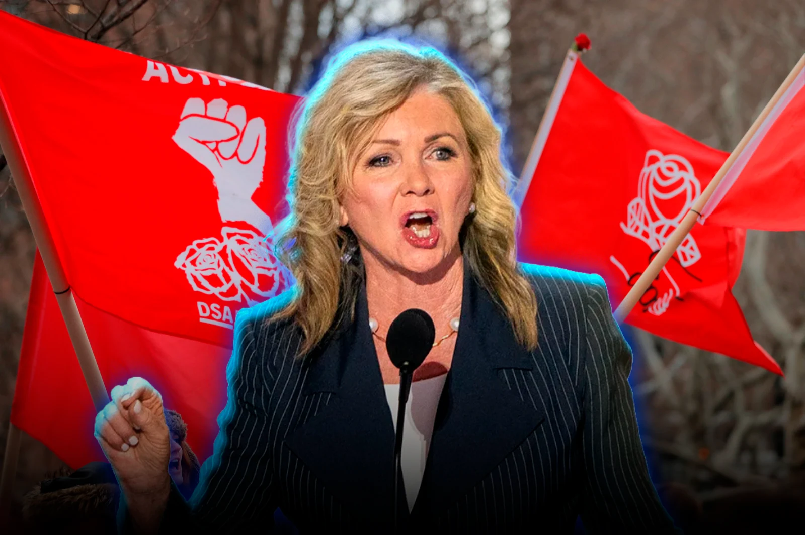 A Republican senator accused the DSA of controlling the Democratic Party and pushing it to the far left