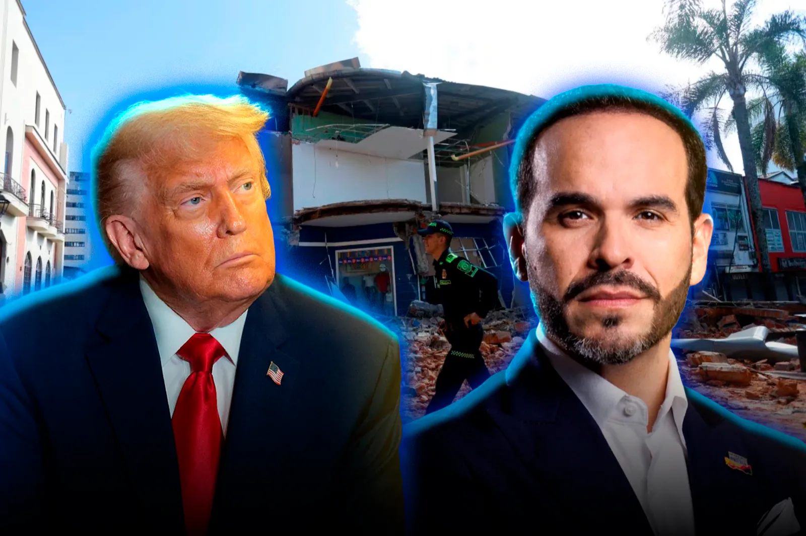 The Trump administration will provide aid to Colombia after the devastating earthquake