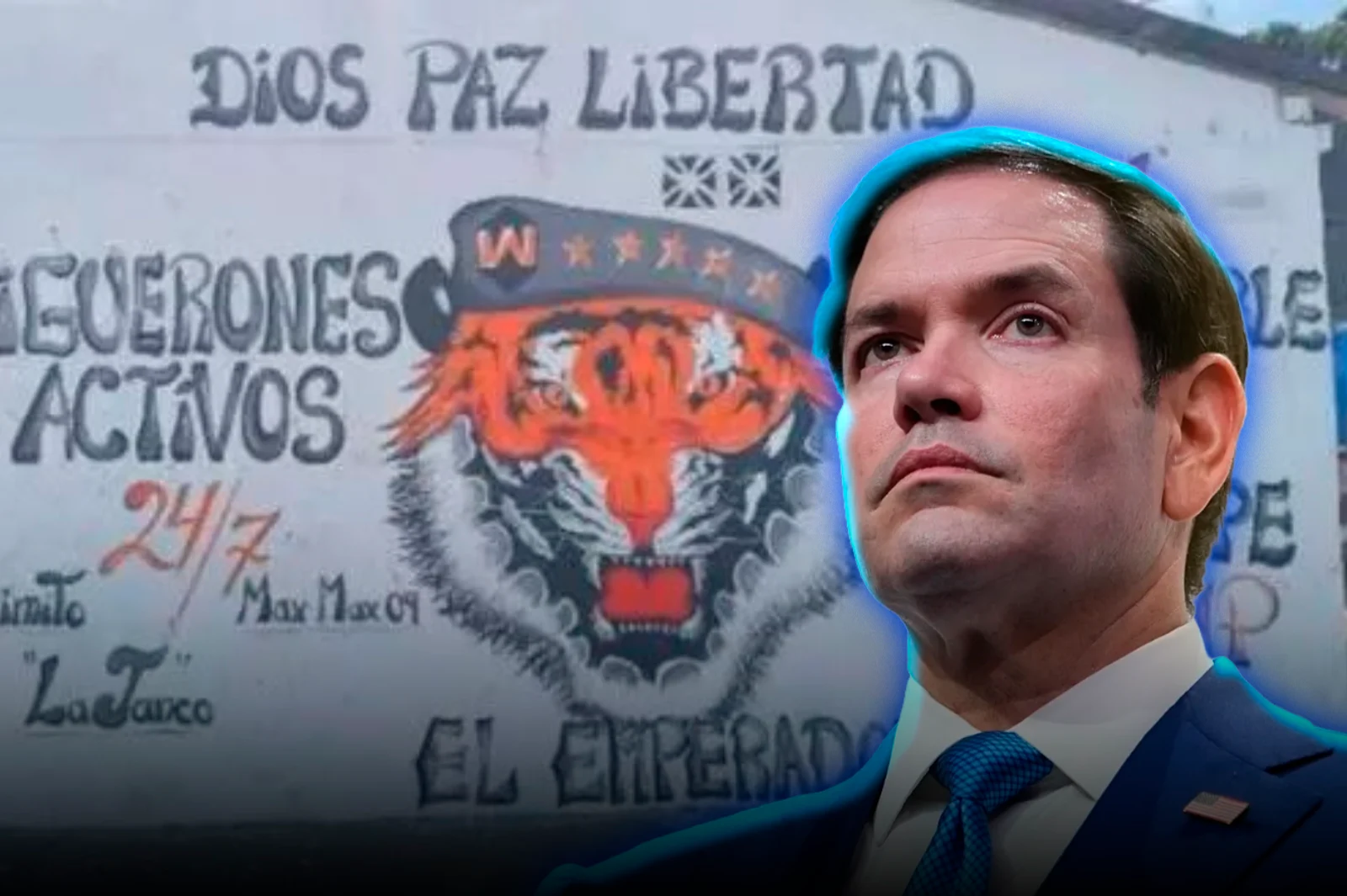 Marco Rubio designó al grupo narcoterrorista "Los Tiguerones" como organización terrorista extranjera