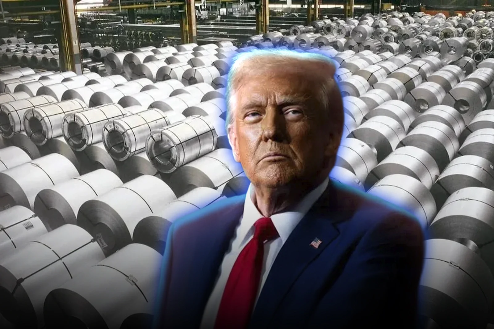 Steel imports fall and domestic production grows in the Trump era