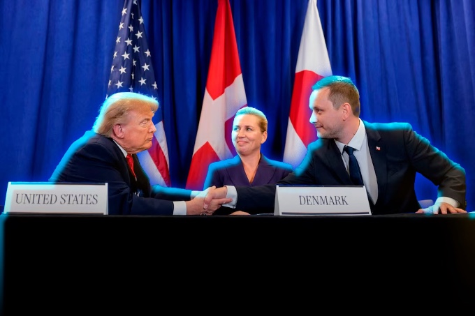 Trump signed the pact with Denmark and Greenland to take full control of the security of the Arctic island