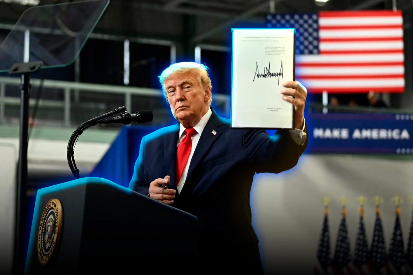 Trump y un histórico acto en Alaska: Indultó en vivo a dos mecánicos perseguidos por Biden por violar una ley ambiental