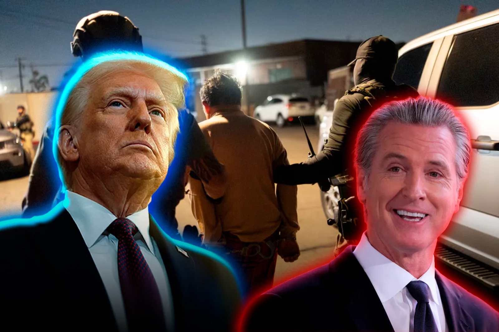 Operativo del FBI de Trump en California contra el fraude: Arrestó a indocumentados que sufragaron avalados por Newsom