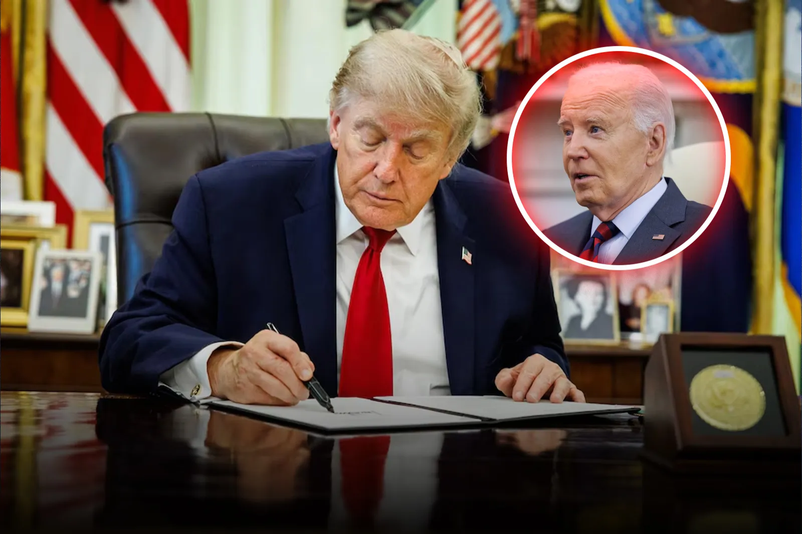 Trump pardoned six political prisoners from the Biden administration who were imprisoned for violating environmental restrictions