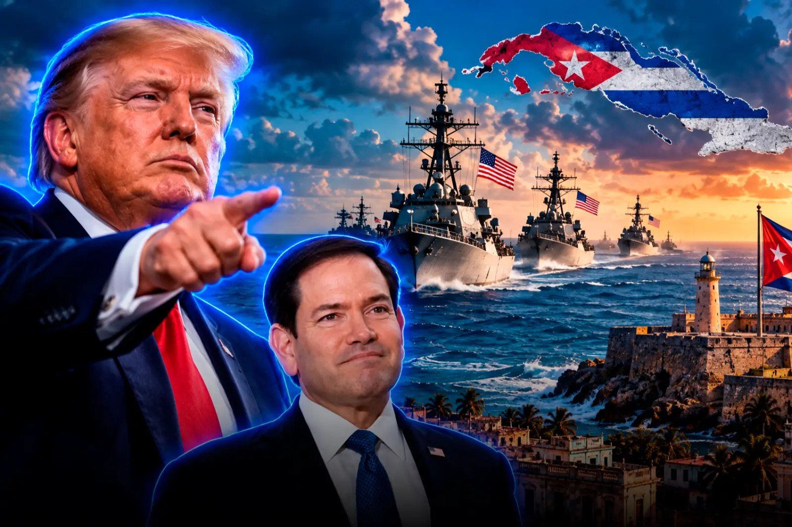 Donald Trump: "Nos encargaremos de Cuba en nuestro camino de regreso desde Irán"