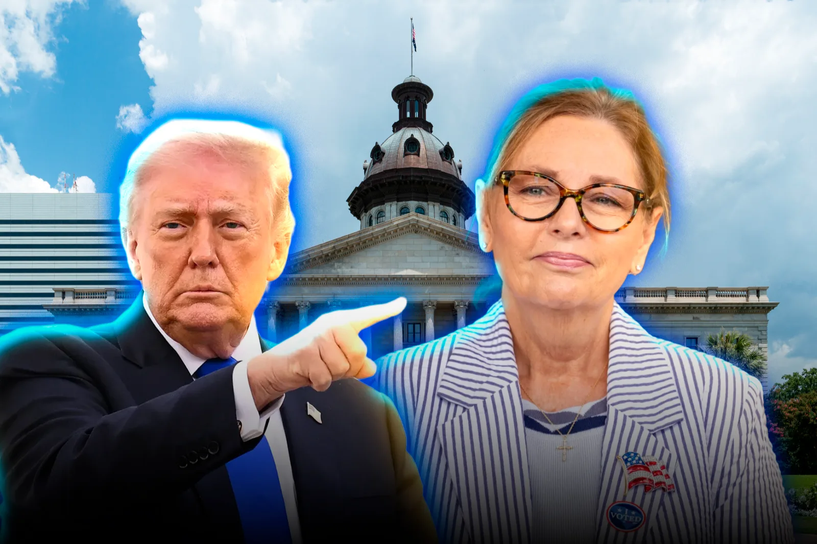 Trump doubles down on his support for Darline Graham in the Senate battle in South Carolina