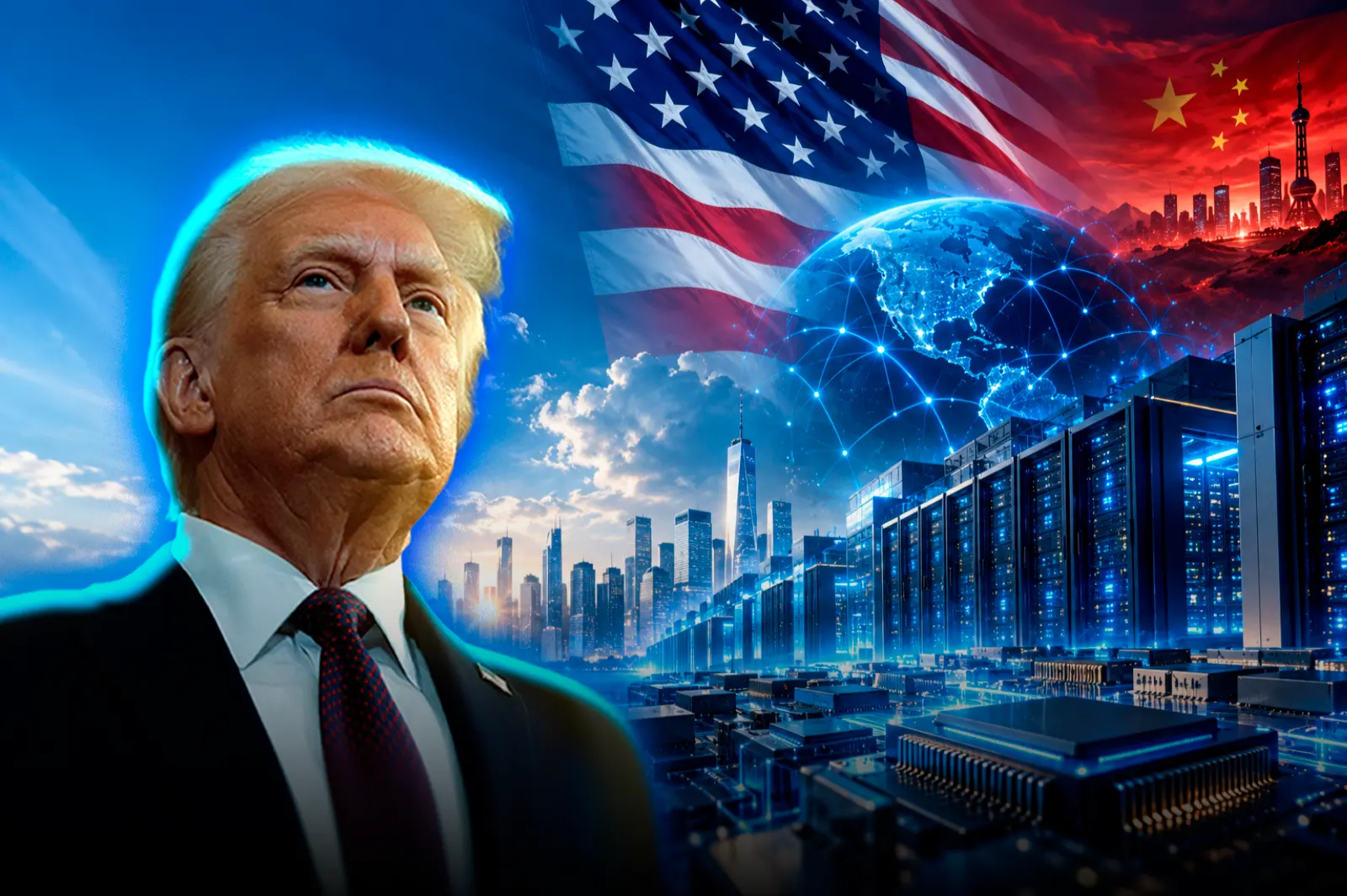 Trump ruled out cooperating with China on AI and bets on maintaining US leadership