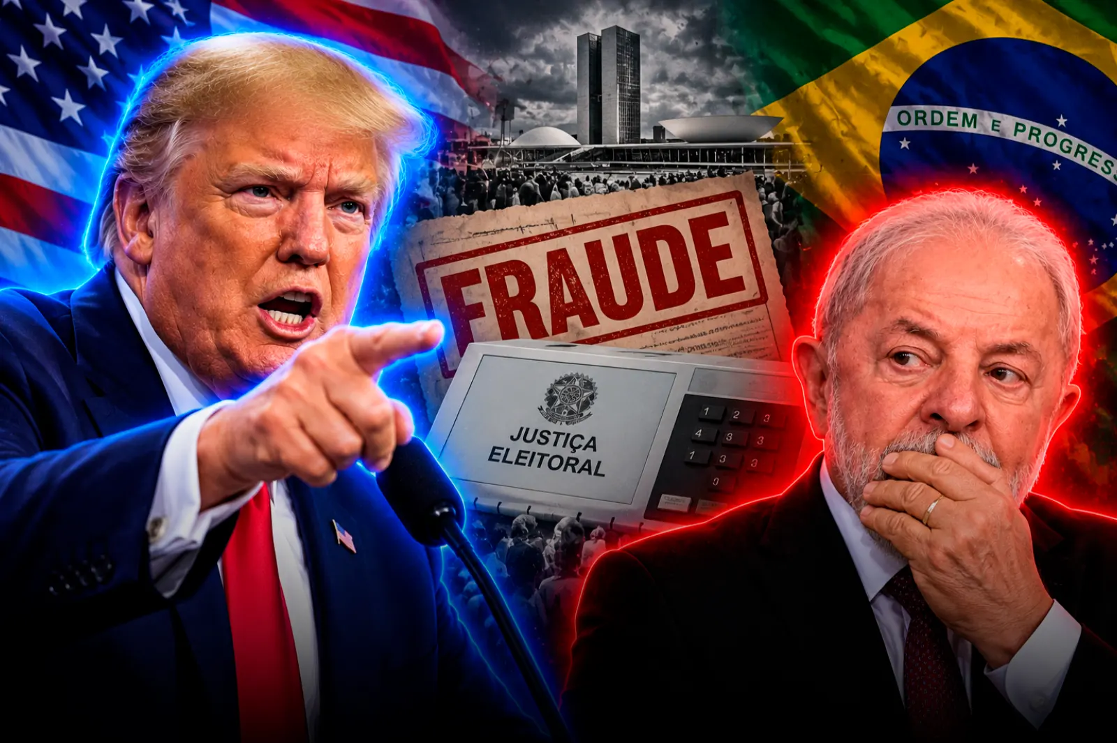 Donald Trump dijo que las elecciones de Brasil estuvieron amañadas