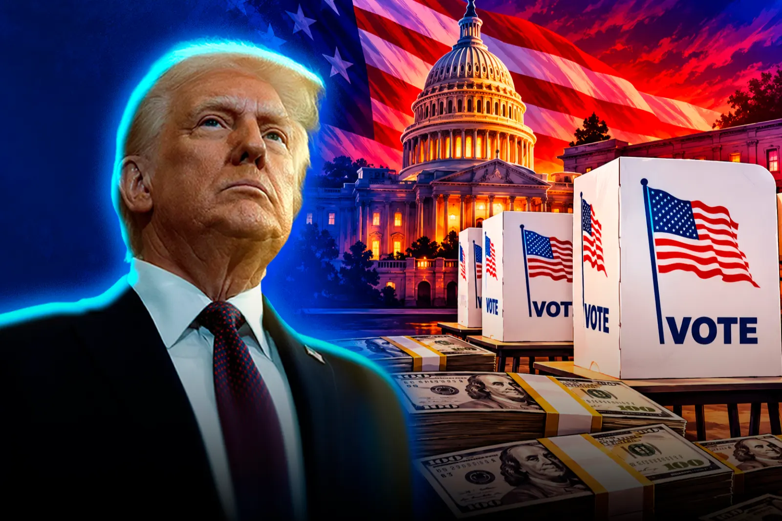 Trump ofreció un millón de dólares de recompensa a quienes denuncien fraude electoral en las elecciones de noviembre