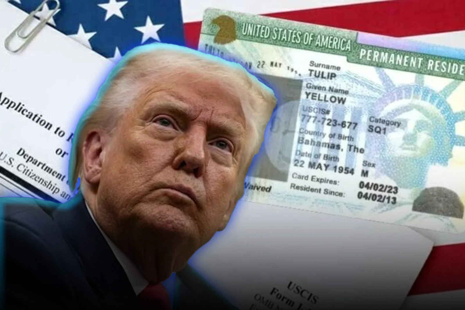 Donald Trump tightened immigration rules and forces 'Green Card' applicants to leave the U.S.
