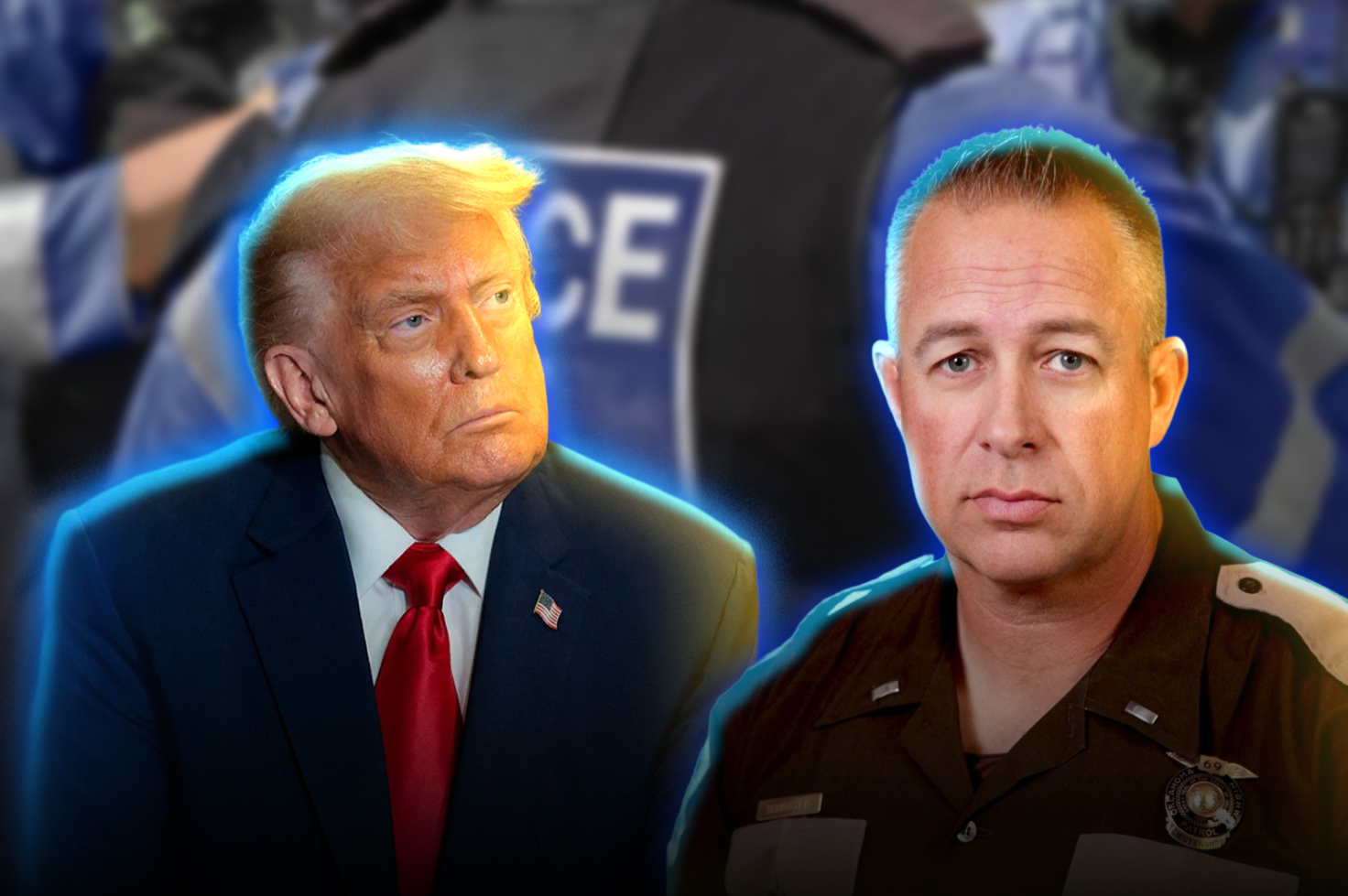Trump chose former Marine and state police officer Lance Schroyer to be the new head of ICE