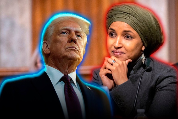 Habló Trump tras el allanamiento en la casa de la radical musulmana Ilhan Omar: "Es totalmente corrupta"