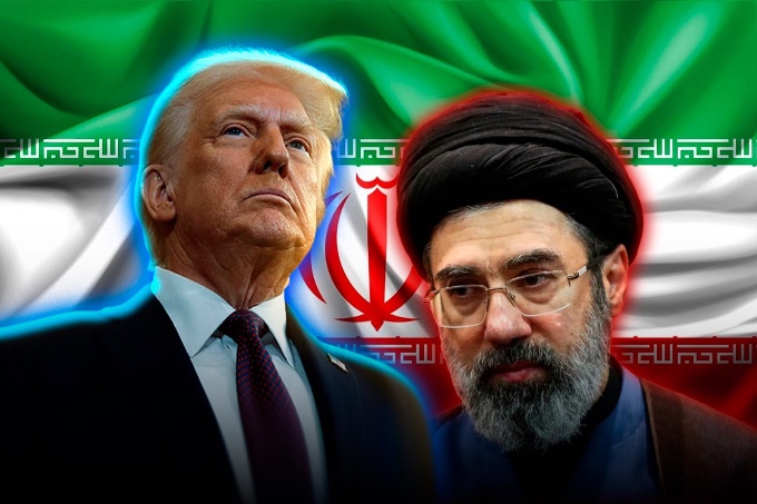 Trump declared the collapse of the Iranian regime and called for its leaders to be tried for crimes against humanity