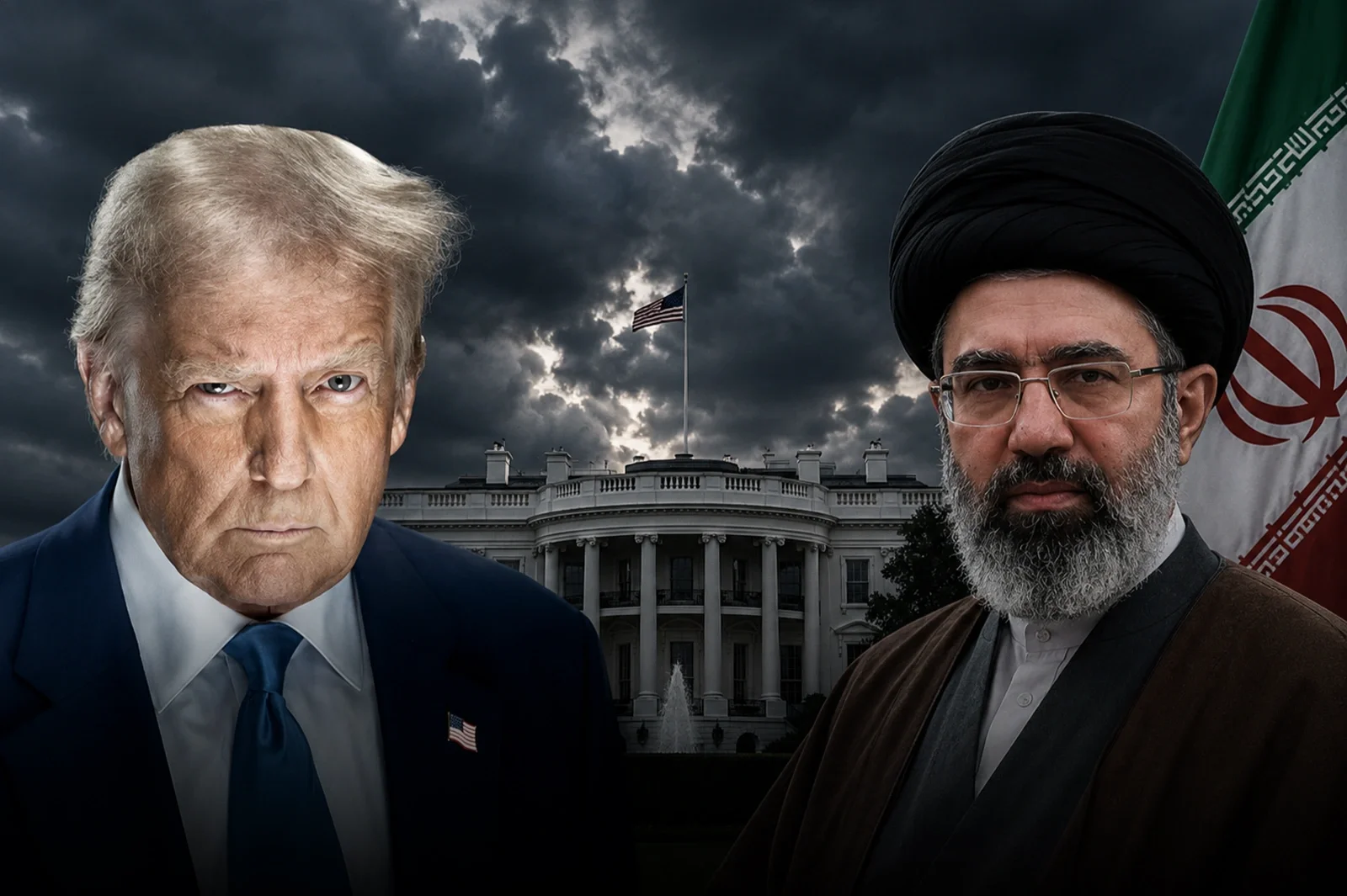 The White House pressures Iran as Khamenei remains hidden and out of sight.