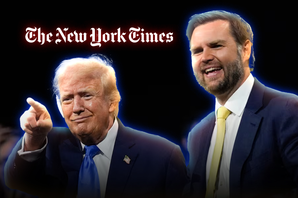 The White House denied a 'fake news' story from the New York Times that fabricated an internal conflict between Trump and JD Vance.