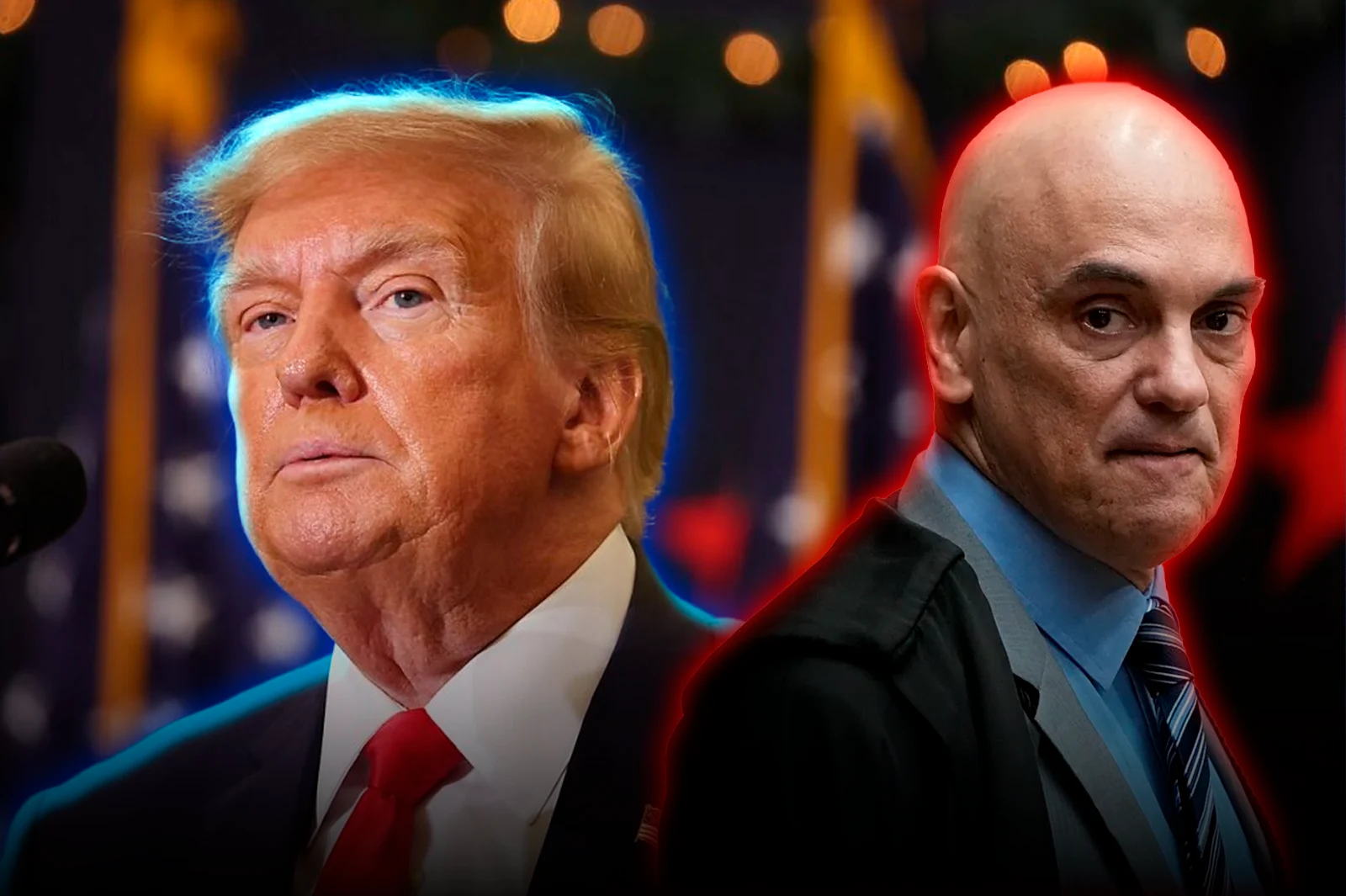 Trump maintains the national emergency over Brazil and denounces Judge Moraes' censorship
