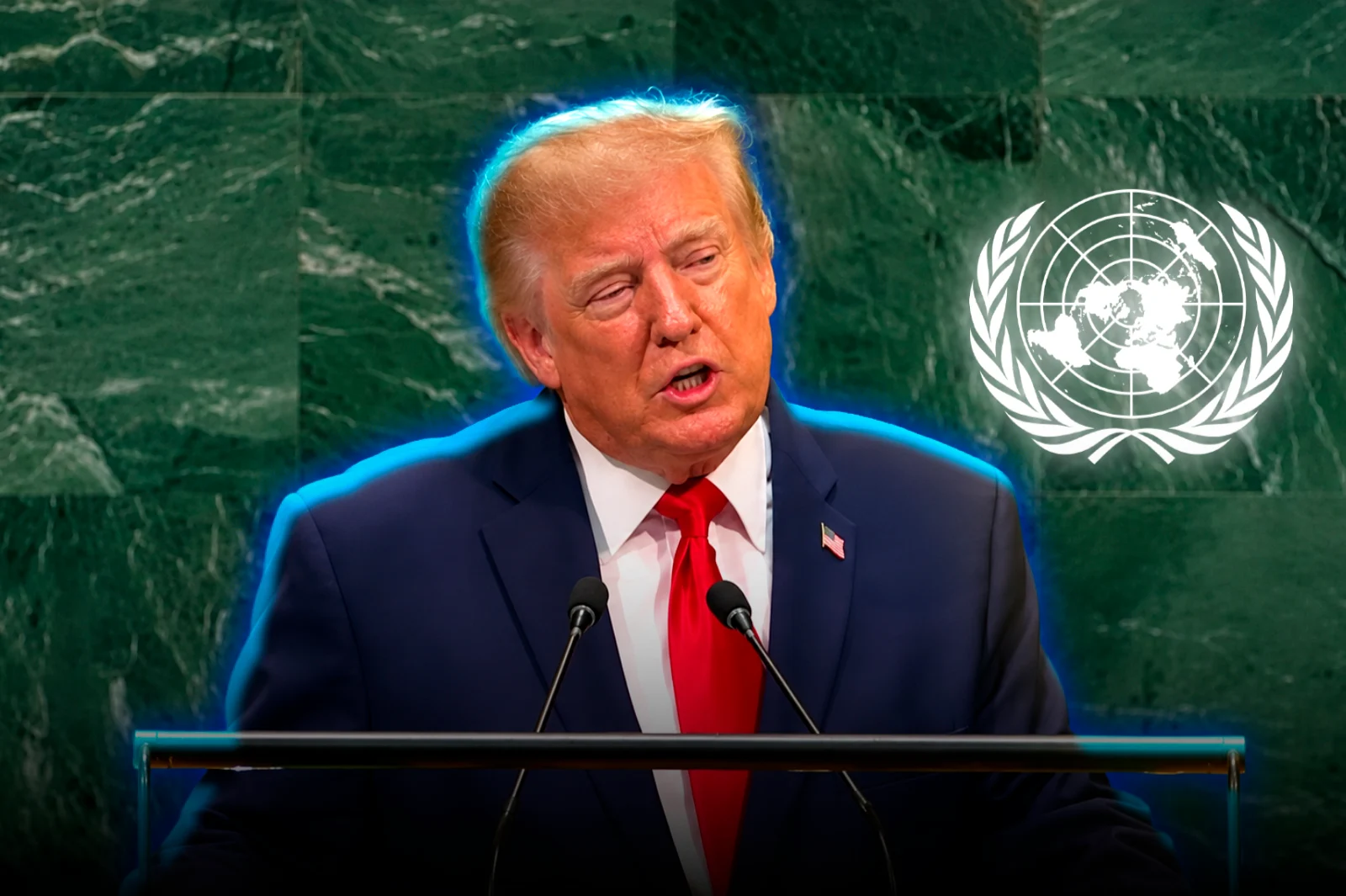 Trump spoke at the UN: Defended the development of AI and took on Iran, Cuba, and Mexico