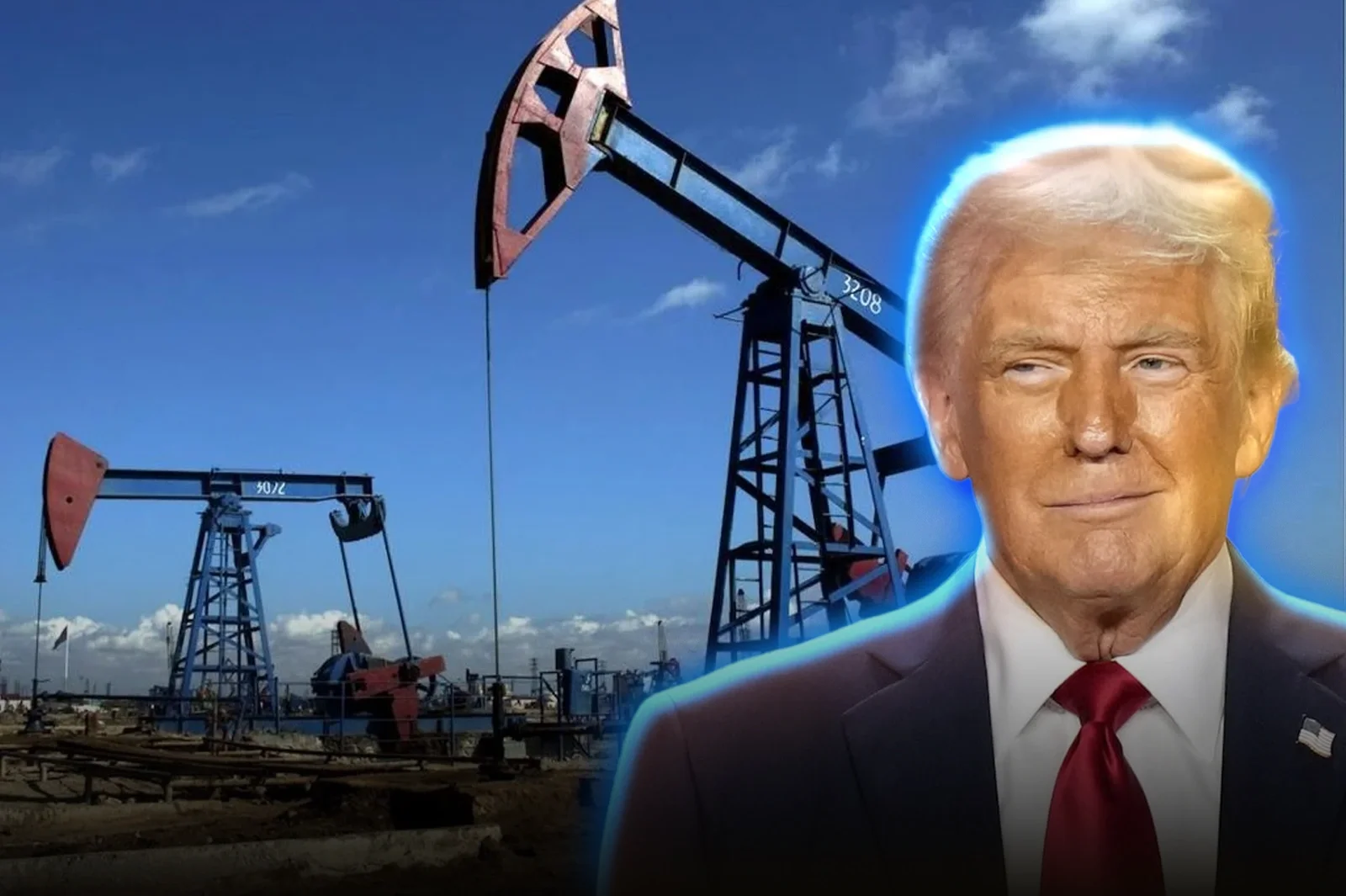 Trump highlighted the drop in oil and gasoline prices following the provisional agreement with Iran