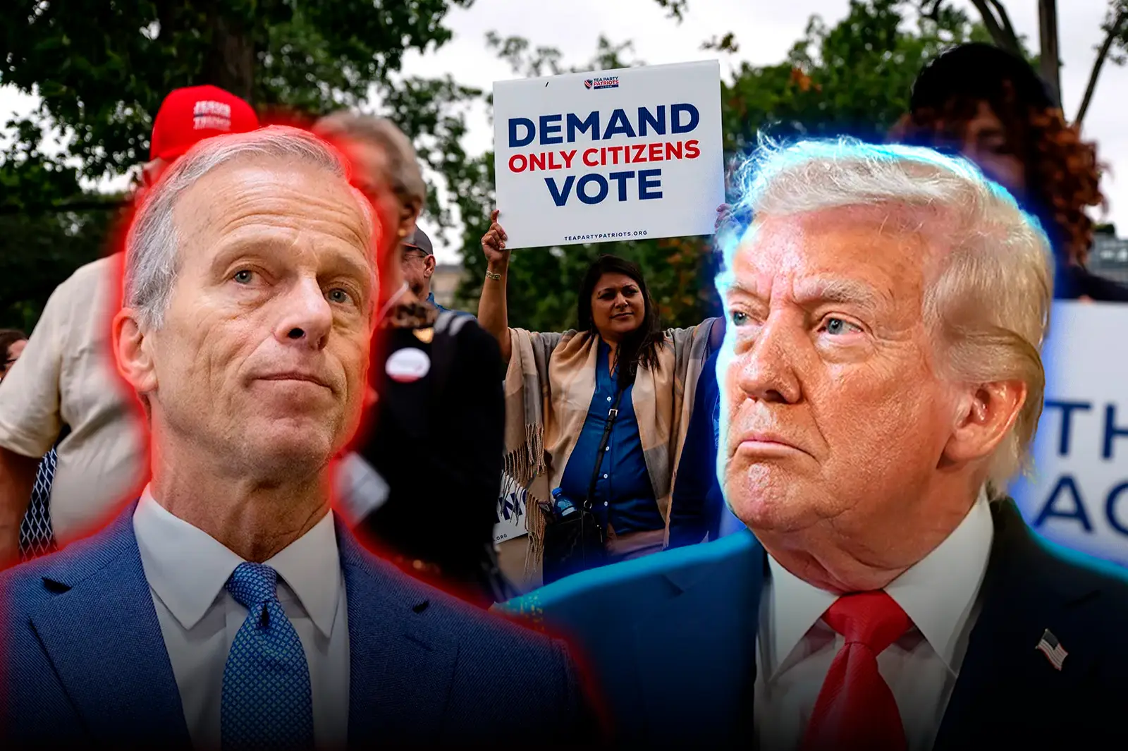 Donald Trump demanded that the Senate keep the sessions open until they approve the ''SAVE America Act''