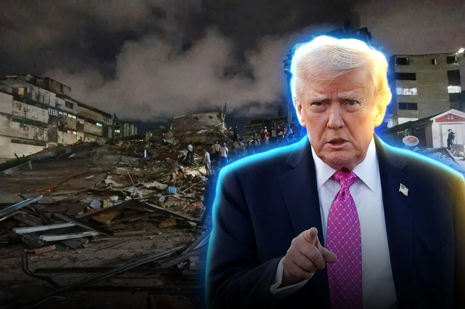 Trump allocated USD 150 million in aid and deployed rescue teams to help Venezuela