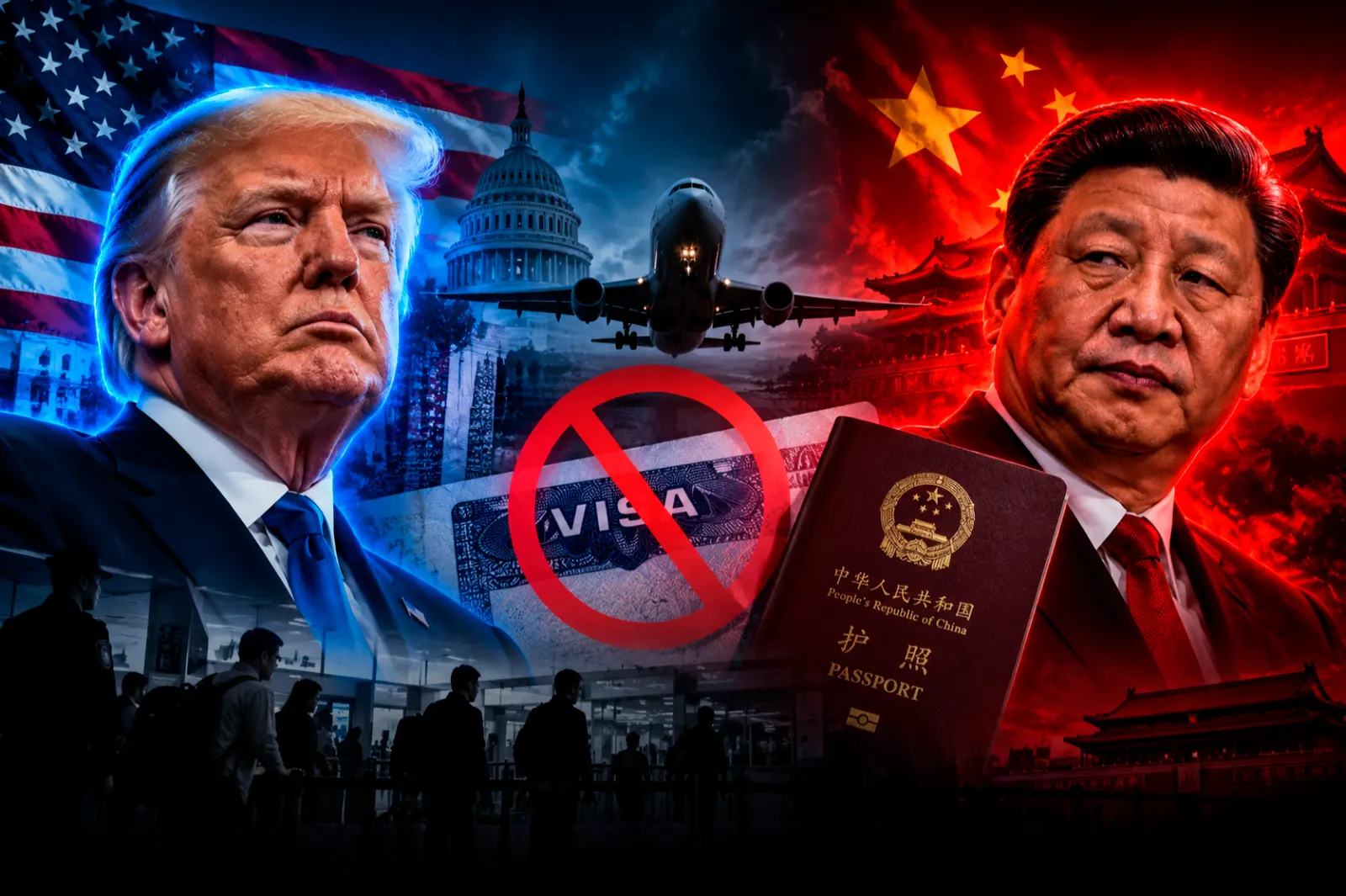 EEUU suspendió los viajes sin visa para ciudadanos chinos por riesgos de espionaje y turismo de nacimiento