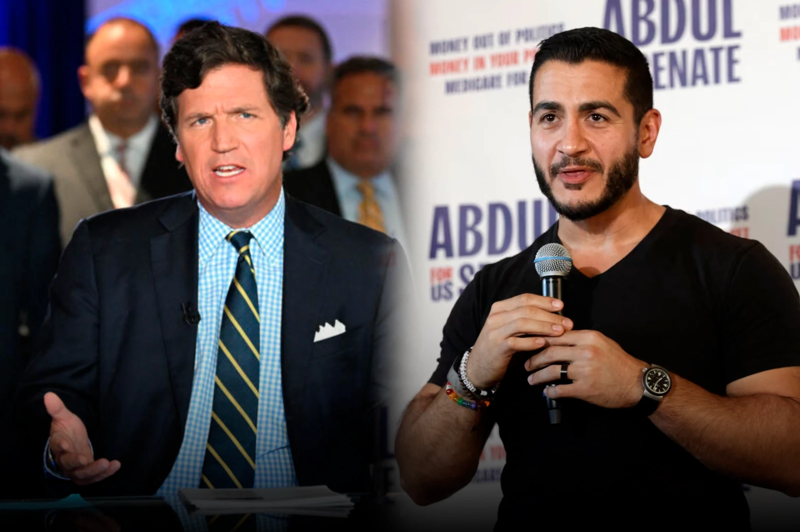Tucker Carlson respaldó al demócrata Abdul El-Sayed: busca ser el primer senador musulmán de la historia