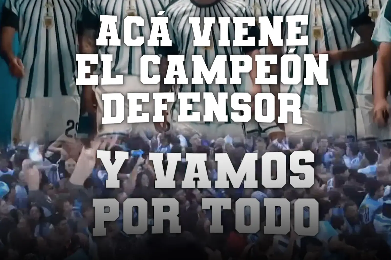 The Argentine National Team published a great video hours before the World Cup final against Spain