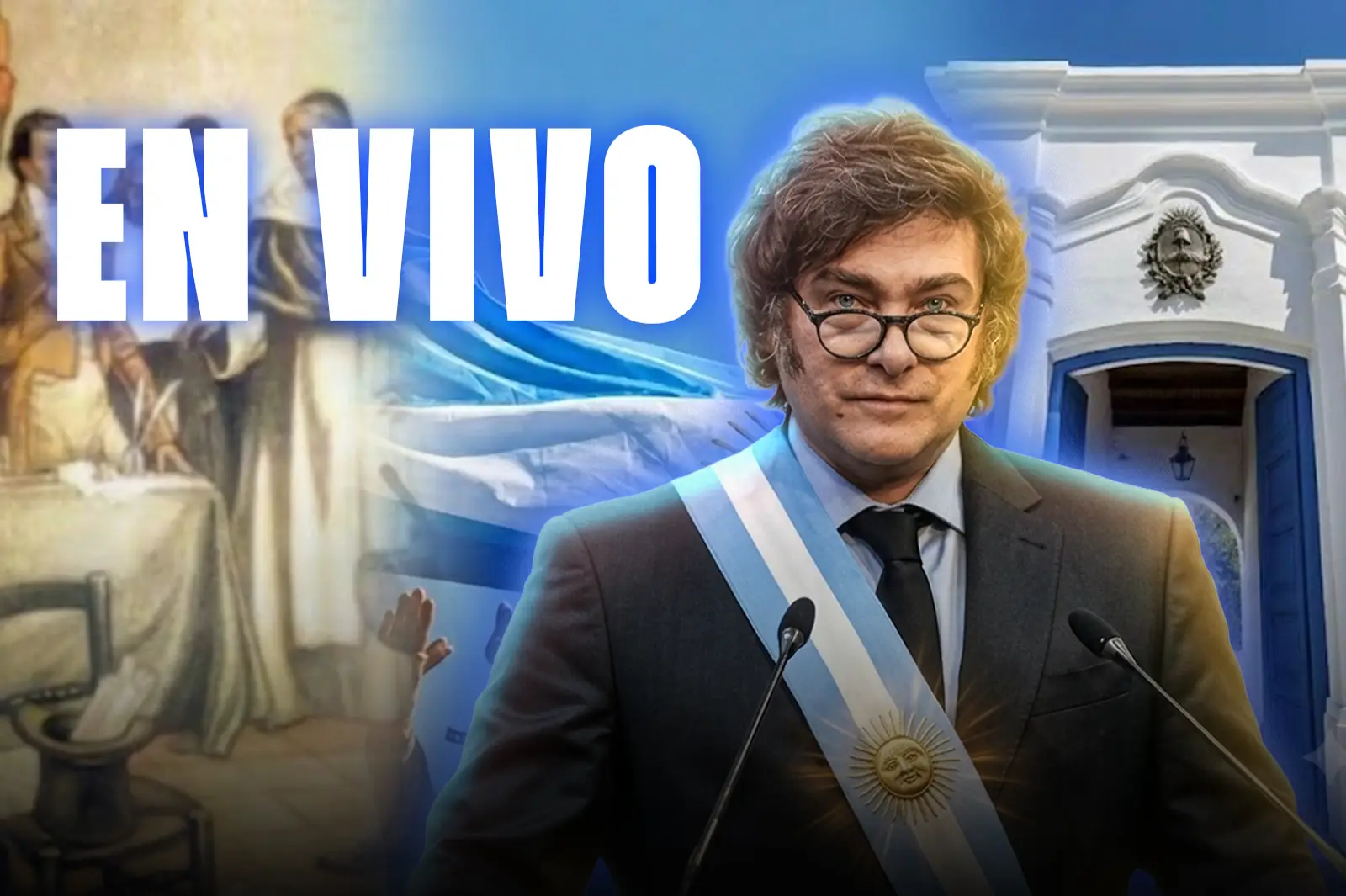 EN VIVO: Javier Milei participa de la Vigilia por el  210° Aniversario de la Independencia Nacional