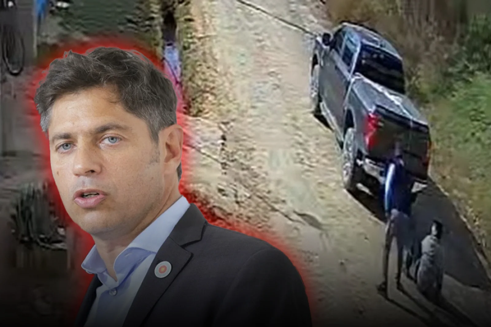 JUSTICE: caught the criminal who had robbed his business and dragged him tied to the truck.