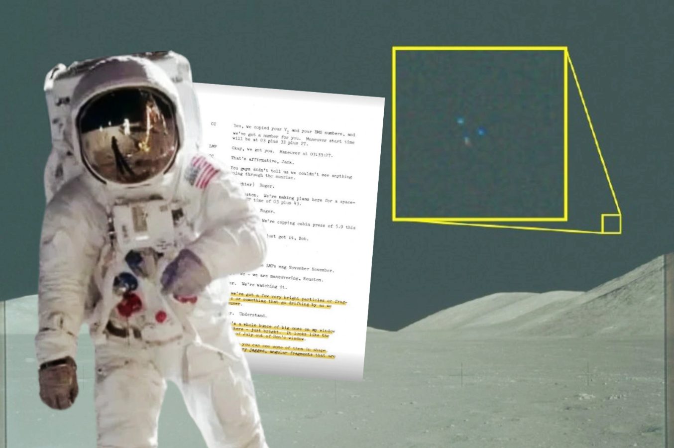 UFO files: Apollo 17 astronauts reported bright objects and rare phenomena during the middle of the lunar mission
