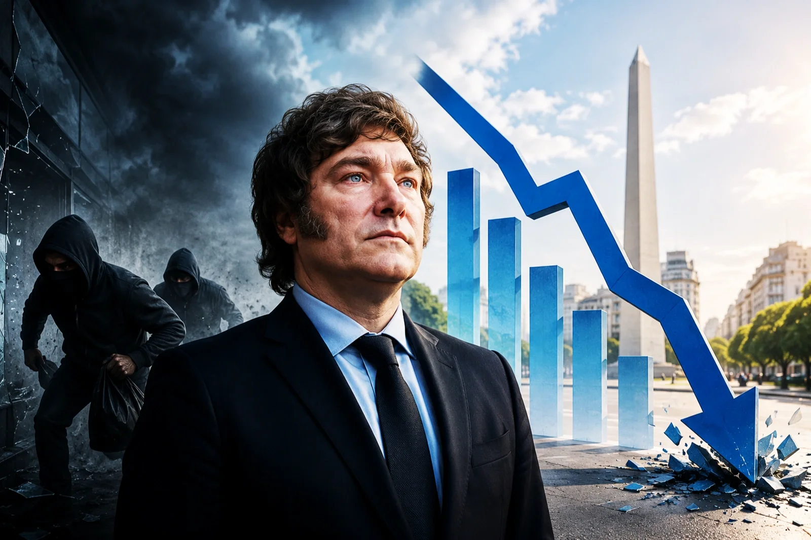 Gracias a Milei, los robos y hurtos en Argentina cayeron fuertemente en 2025