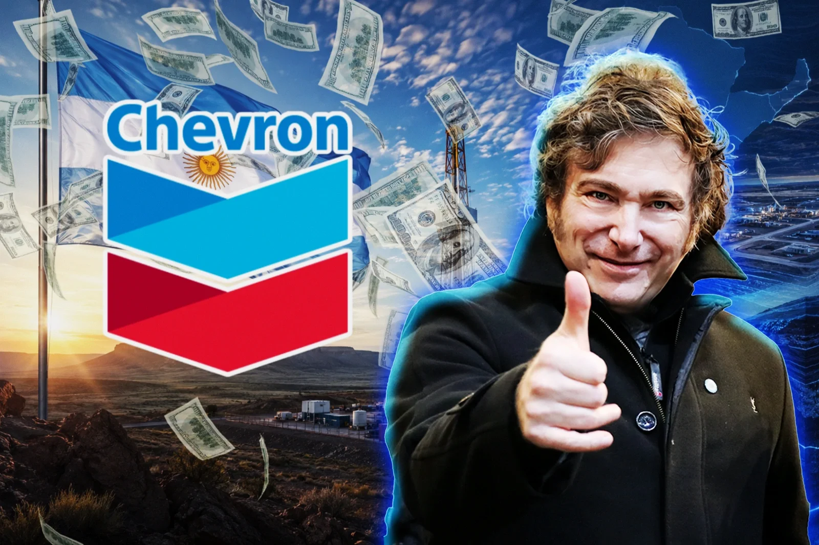 Chevron presentó una inversión bajo el RIGI por USD 13.800 millones para Vaca Muerta