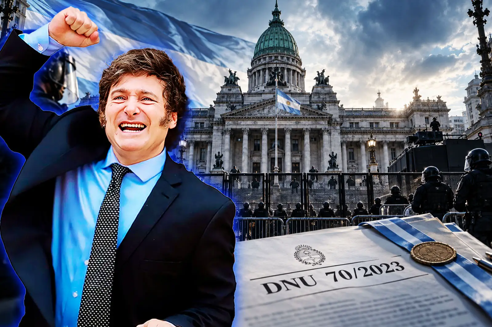 La oposición kirchnerista no consiguió quórum para derogar el DNU 70/2023 de Milei