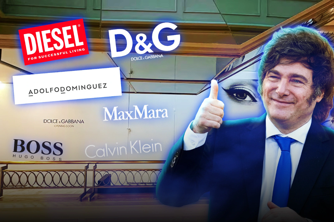 Javier Milei atrae marcas de lujo: Dolce & Gabbana abrirá su primer local en la Argentina