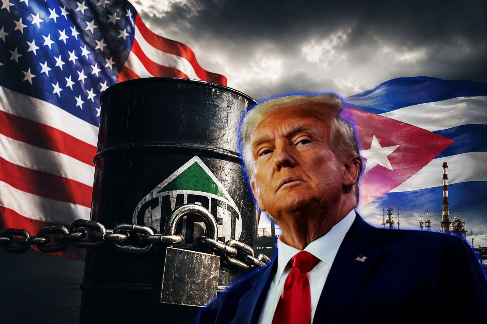 El Gobierno de Trump sancionó a la petrolera estatal cubana CUPET