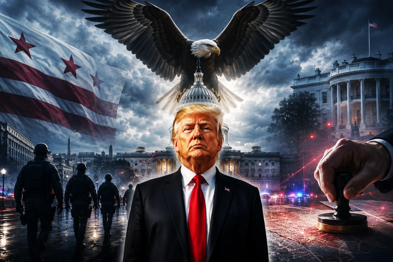 The Trump Administration is considering re-federalizing Washington DC, the capital of the USA